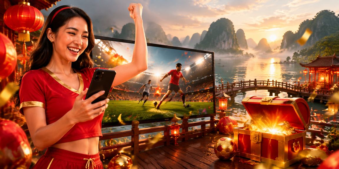 Người xem bóng đá tại vịnh Hạ Long và đặt cược thể thao online trong đêm